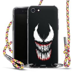 New Carry Case Transparent Stoff colourful/silber