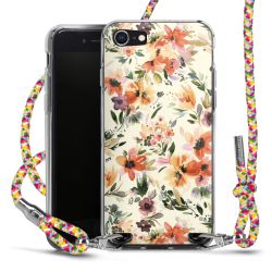 Carry Case Transparent Fabric colourful