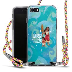 New Carry Case Transparent Stoff colourful/silber