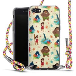 New Carry Case Transparent Stoff colourful/silber