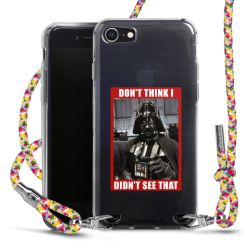 New Carry Case Transparent Stoff colourful/silber