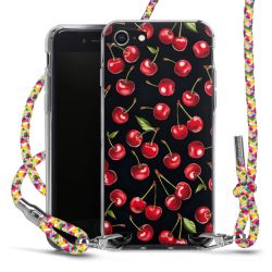 New Carry Case Transparent Stoff colourful/silber