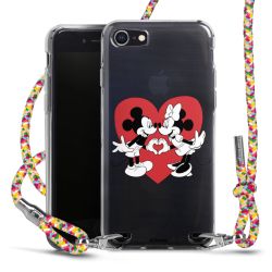 New Carry Case Transparent Stoff colourful/silber