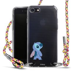 New Carry Case Transparent Stoff colourful/silber