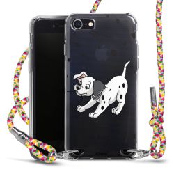 New Carry Case Transparent Stoff colourful/silber