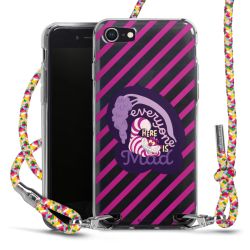 New Carry Case Transparent Stoff colourful/silber