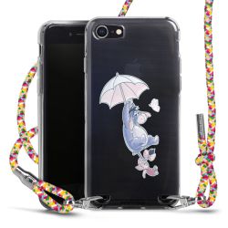 New Carry Case Transparent Stoff colourful/silber