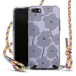 New Carry Case Transparent Stoff colourful/silber