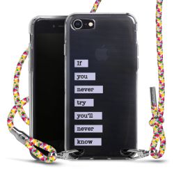 New Carry Case Transparent Stoff colourful/silber