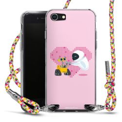 New Carry Case Transparent Stoff colourful/silber