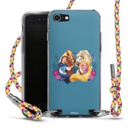 New Carry Case Transparent Stoff colourful/silber