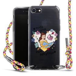 New Carry Case Transparent Stoff colourful/silber