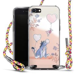 New Carry Case Transparent Stoff colourful/silber