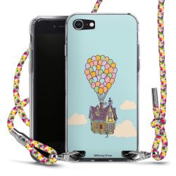 New Carry Case Transparent Stoff colourful/silber