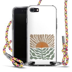 New Carry Case Transparent Stoff colourful/silber