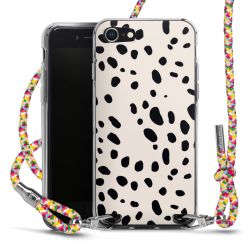 New Carry Case Transparent Stoff colourful/silber