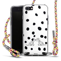 New Carry Case Transparent Stoff colourful/silber