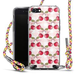 New Carry Case Transparent Stoff colourful/silber