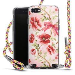 New Carry Case Transparent Stoff colourful/silber