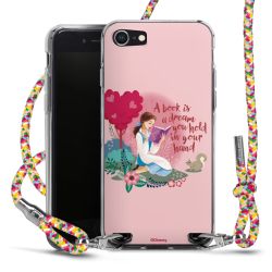 New Carry Case Transparent Stoff colourful/silber