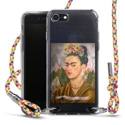 New Carry Case Transparent Stoff colourful/silber