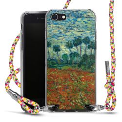 New Carry Case Transparent Stoff colourful/silber