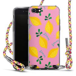 New Carry Case Transparent Stoff colourful/silber