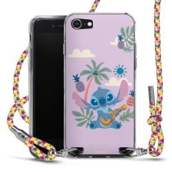 New Carry Case Transparent Stoff colourful/silber