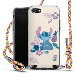 New Carry Case Transparent Stoff colourful/silber