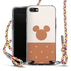 New Carry Case Transparent Stoff colourful/silber