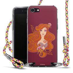 New Carry Case Transparent Stoff colourful/silber