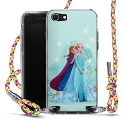 New Carry Case Transparent Stoff colourful/silber