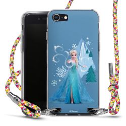 New Carry Case Transparent Stoff colourful/silber