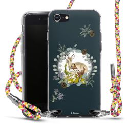 New Carry Case Transparent Stoff colourful/silber