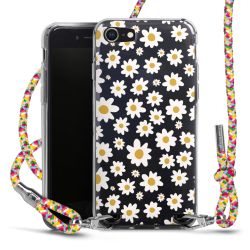 New Carry Case Transparent Stoff colourful/silber