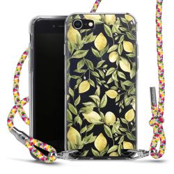 New Carry Case Transparent Stoff colourful/silber