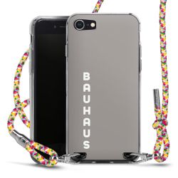 New Carry Case Transparent Stoff colourful/silber