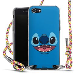 New Carry Case Transparent Stoff colourful/silber