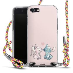 New Carry Case Transparent Stoff colourful/silber