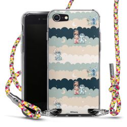 New Carry Case Transparent Stoff colourful/silber