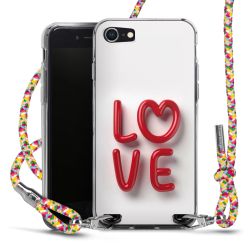 New Carry Case Transparent Stoff colourful/silber