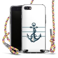 New Carry Case Transparent Stoff colourful/silber