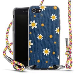 New Carry Case Transparent Stoff colourful/silber