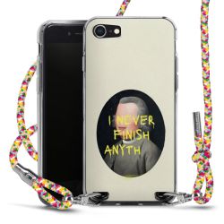 New Carry Case Transparent Stoff colourful/silber