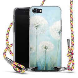 New Carry Case Transparent Stoff colourful/silber