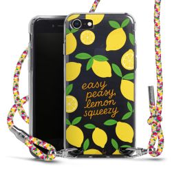 New Carry Case Transparent Stoff colourful/silber