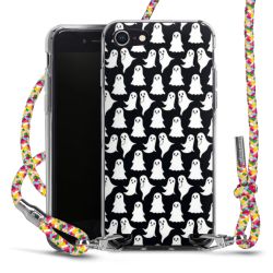 New Carry Case Transparent Stoff colourful/silber