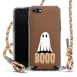 New Carry Case Transparent Stoff colourful/silber