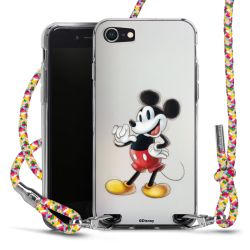 New Carry Case Transparent Stoff colourful/silber