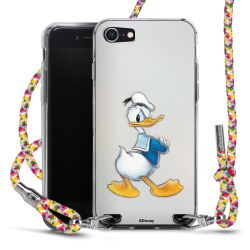 New Carry Case Transparent Stoff colourful/silber